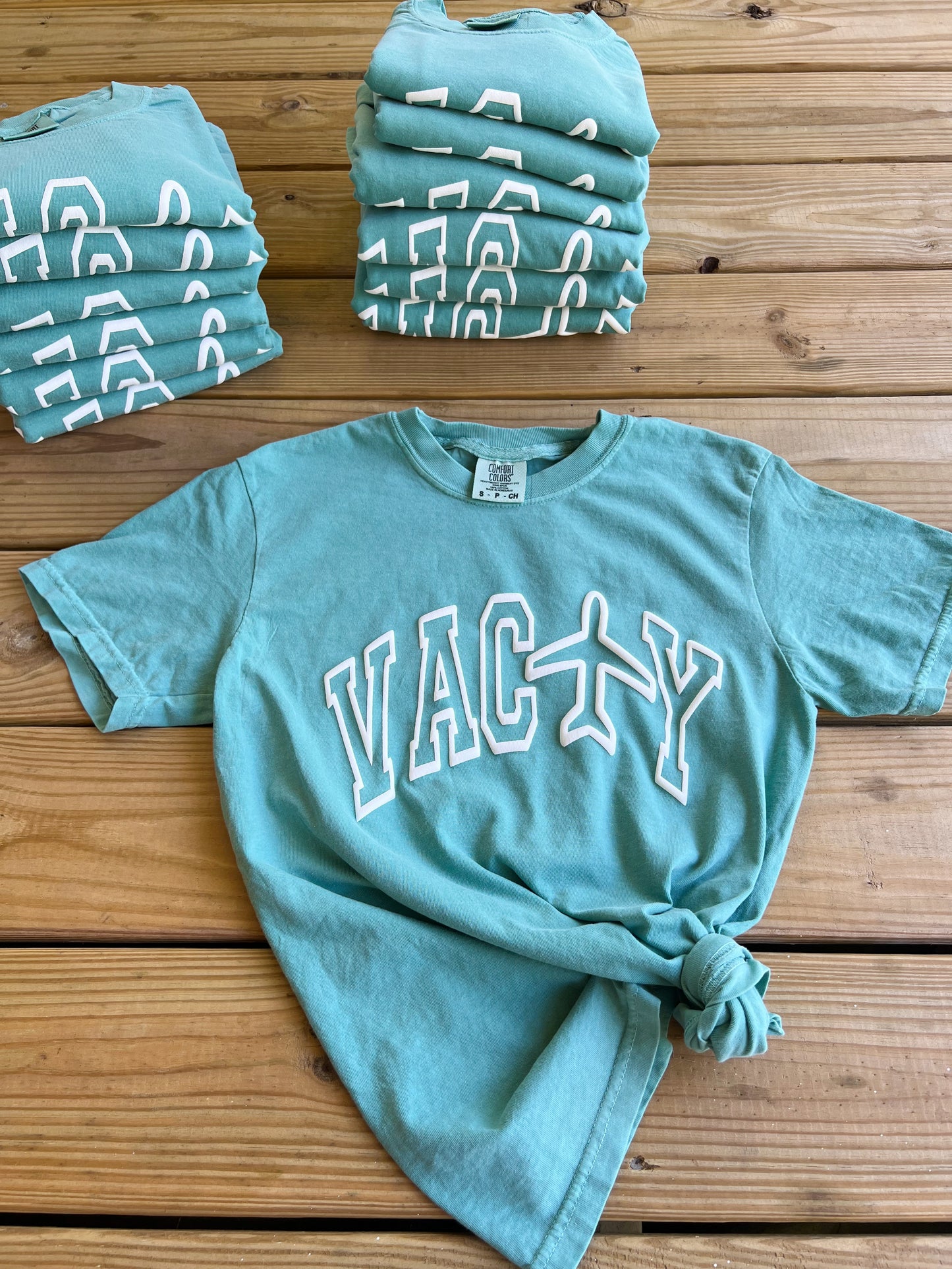 3D Puff Comfort Colors Vacay T-Shirt