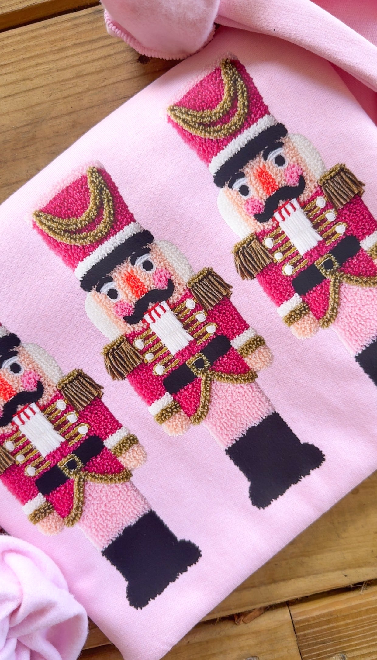 Faux Yarn Nutcrackers