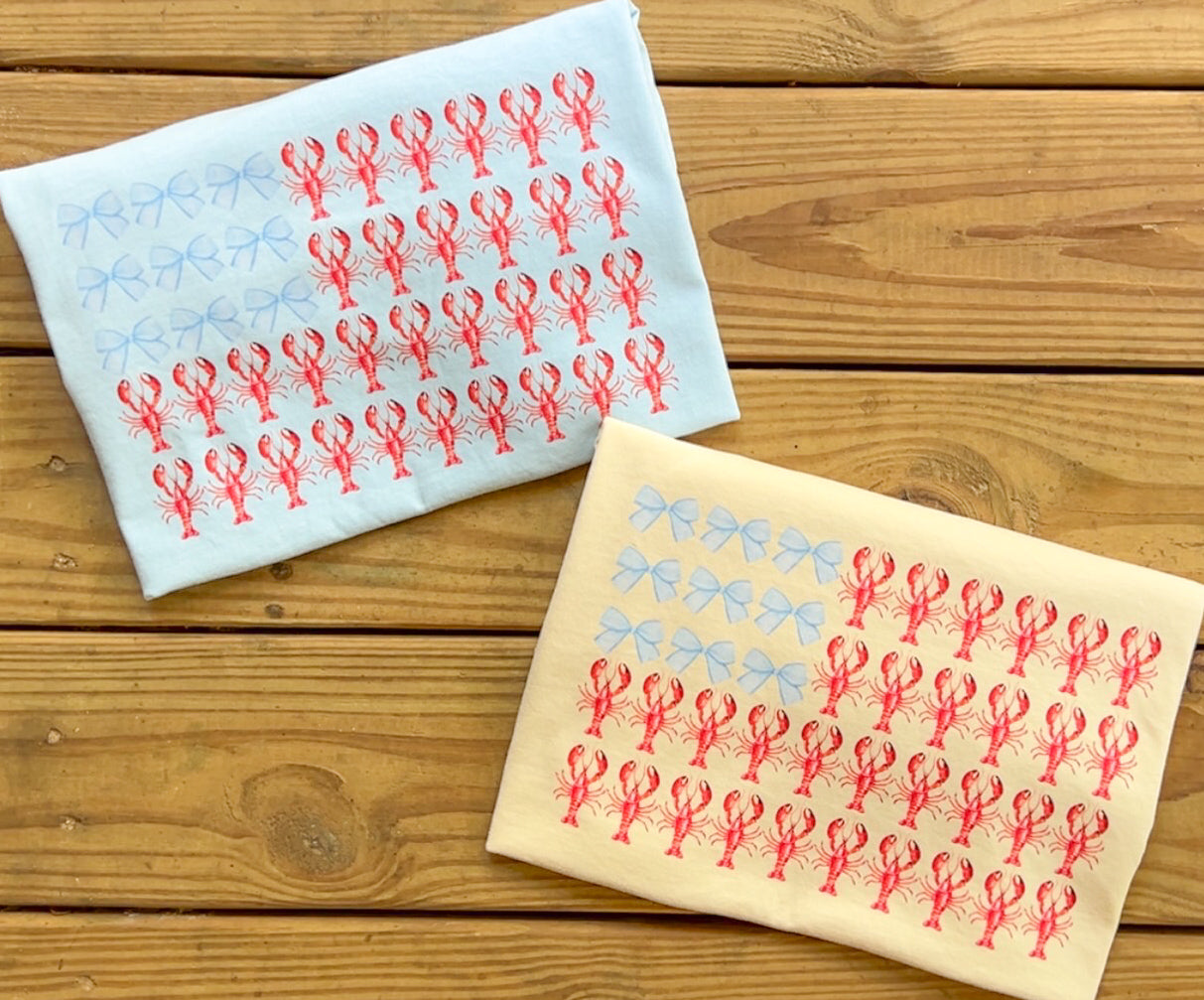 US of Cray Crawfish Flag - Comfort Colors
