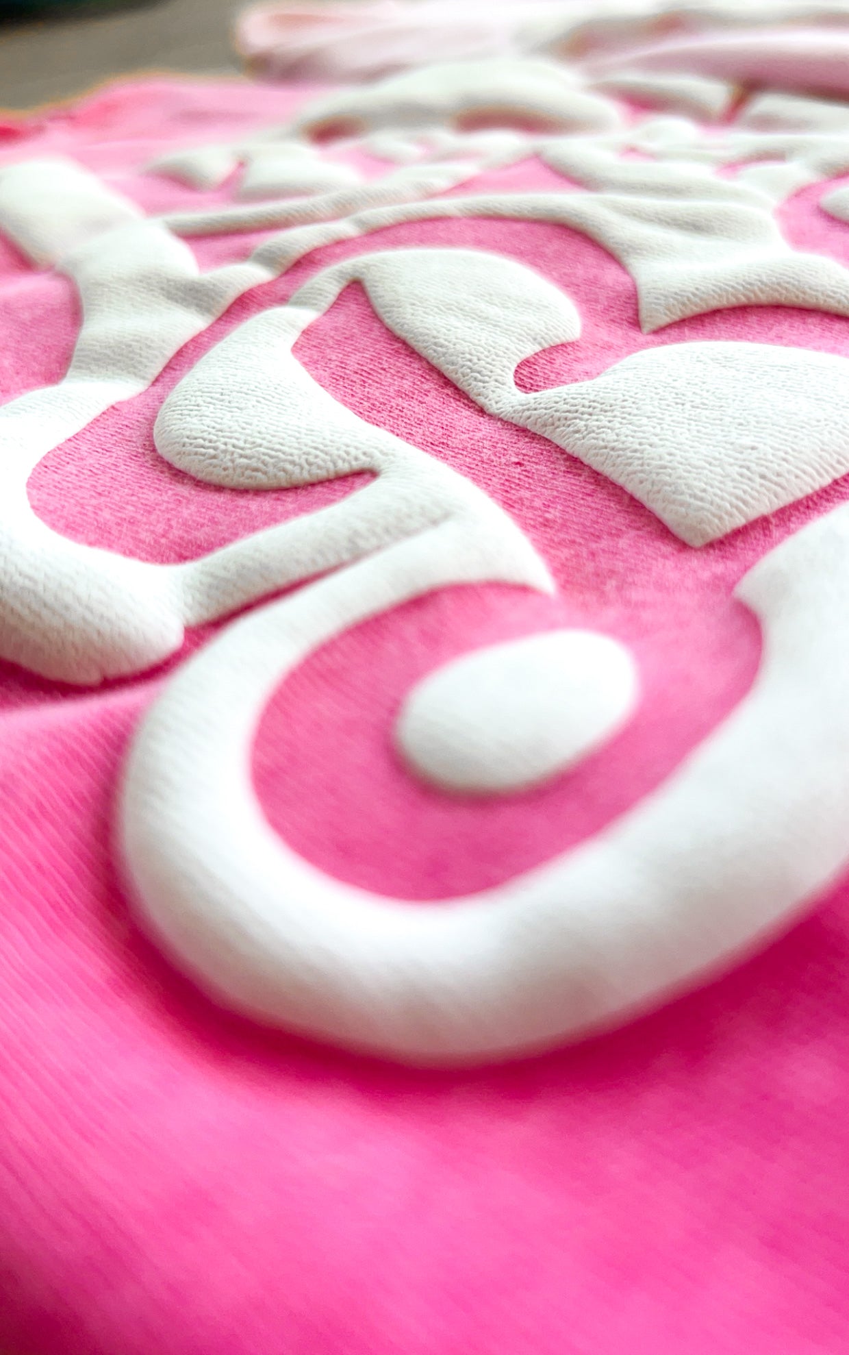 3D Puff Hey Boo Comfort Colors T-Shirt