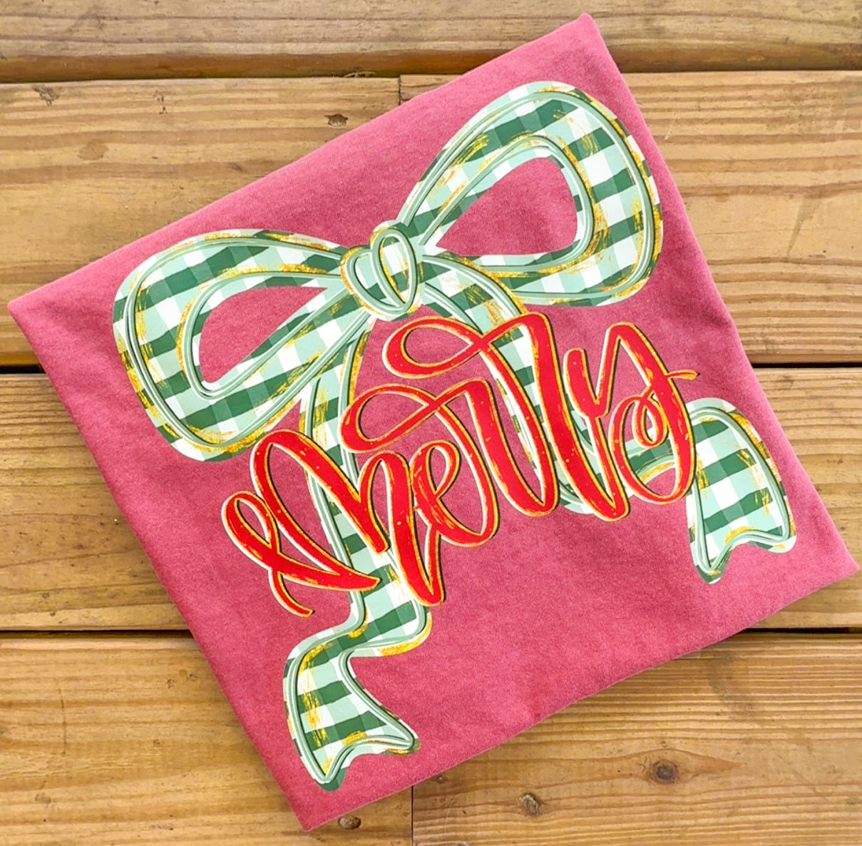 Gingham Merry - Comfort Colors