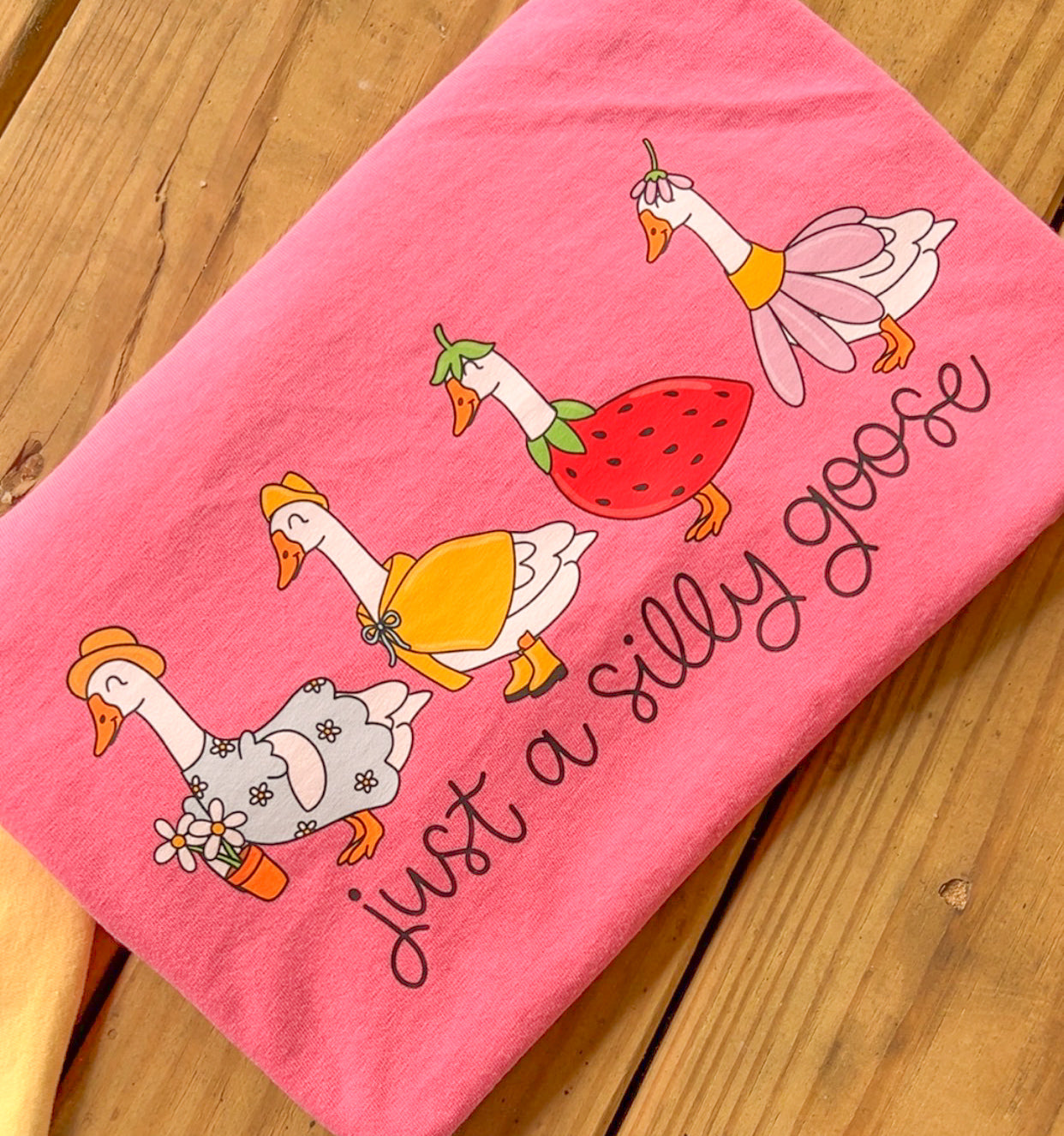 Just a Silly Goose - Comfort Colors T-Shirt