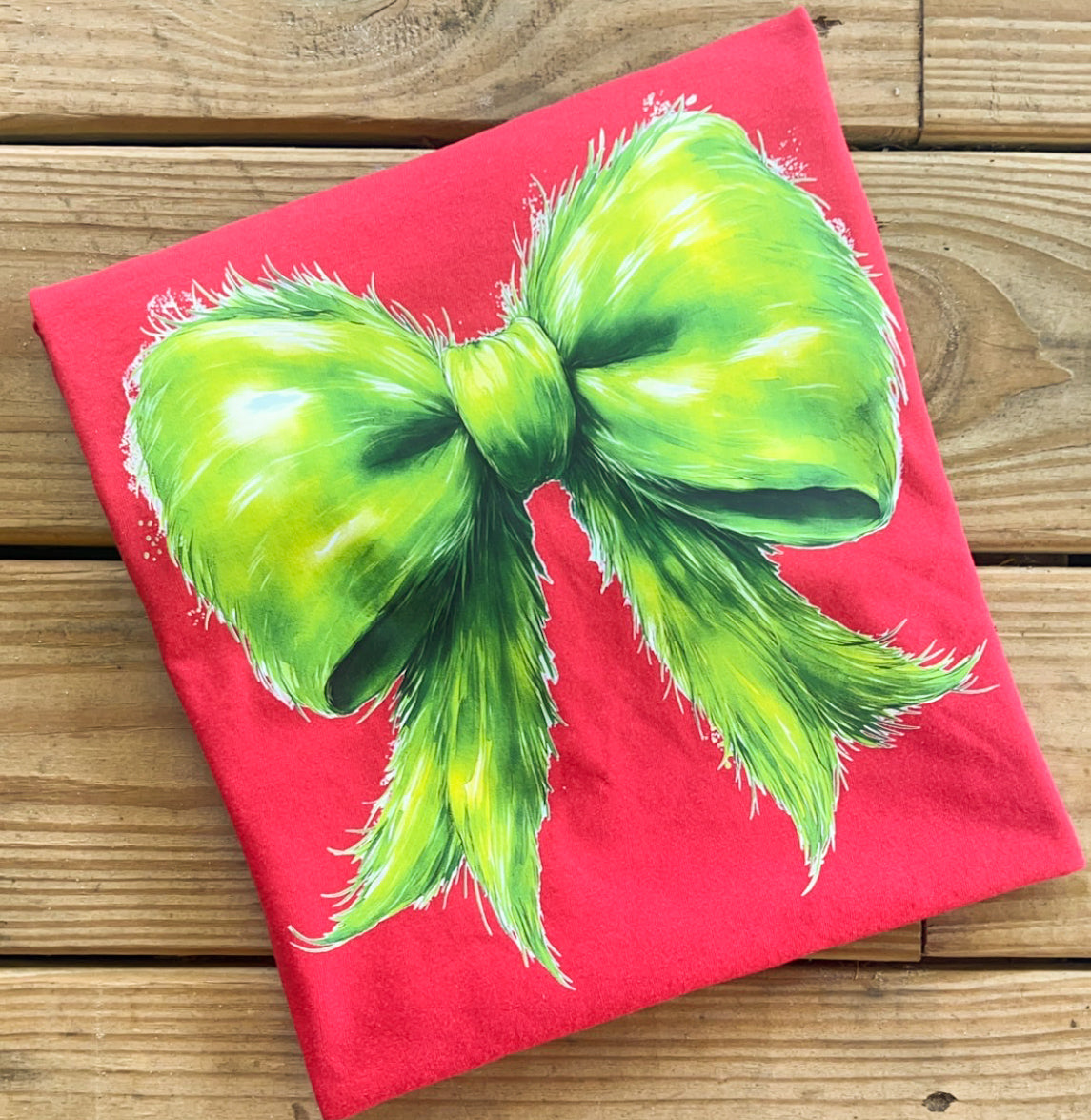 Fuzzy Bow Coquette - Comfort Colors