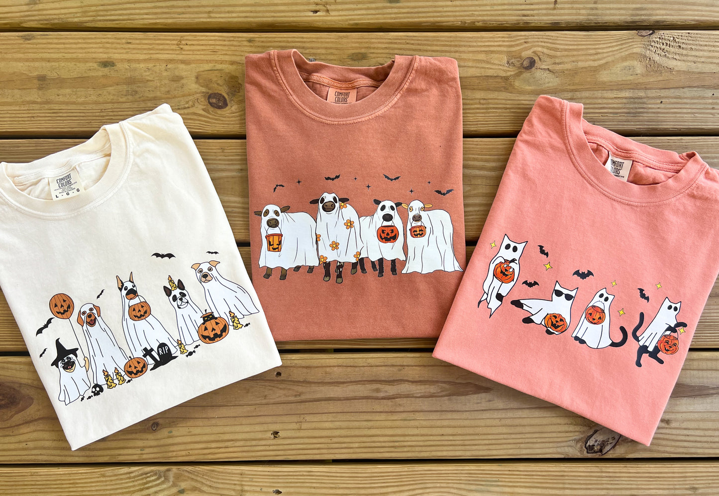 Comfort Colors Spooooooky Pets T-Shirt