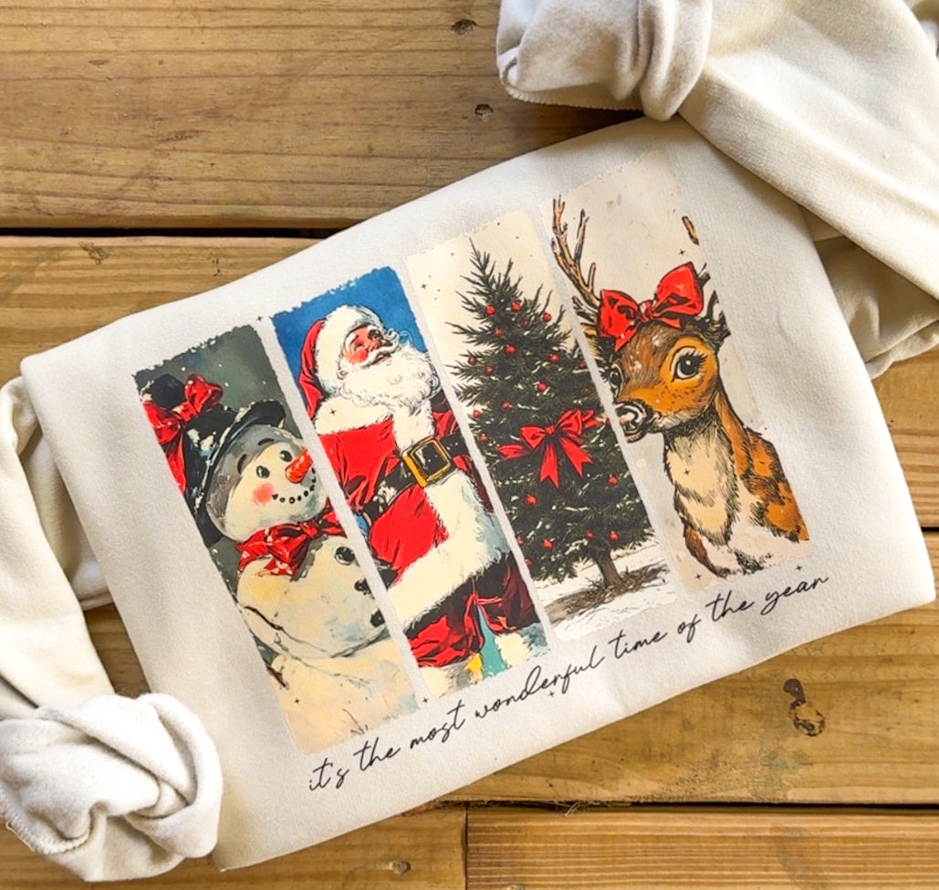 It’s The Most Wonderful Time Nostalgic Sweatshirt