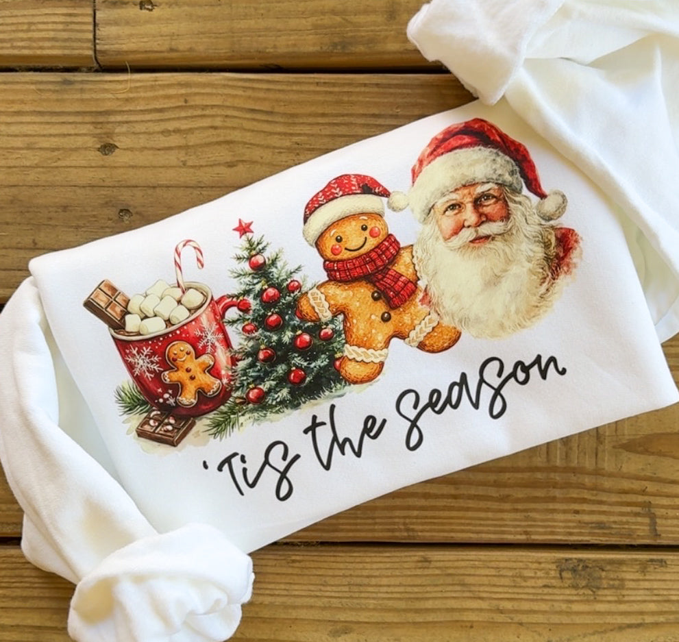 Nostalgic Tis The Season Sweatshirt