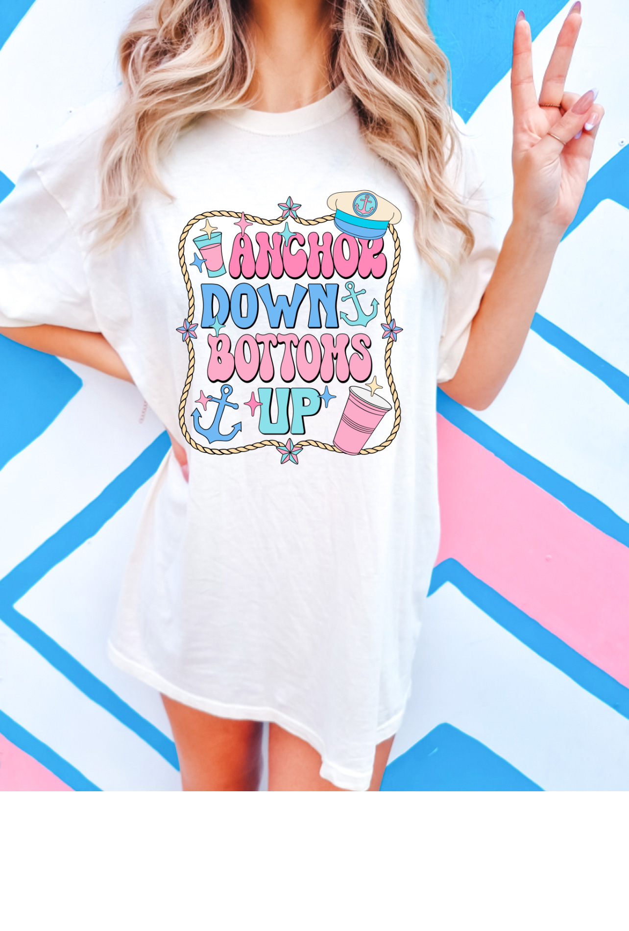 Anchors Down, Bottoms Up T-Shirt