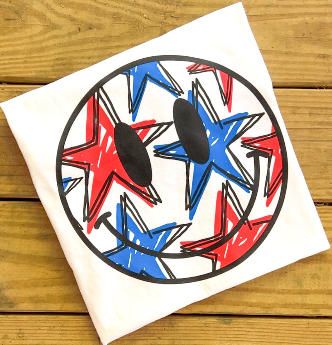 Star Smiley - Comfort Colors