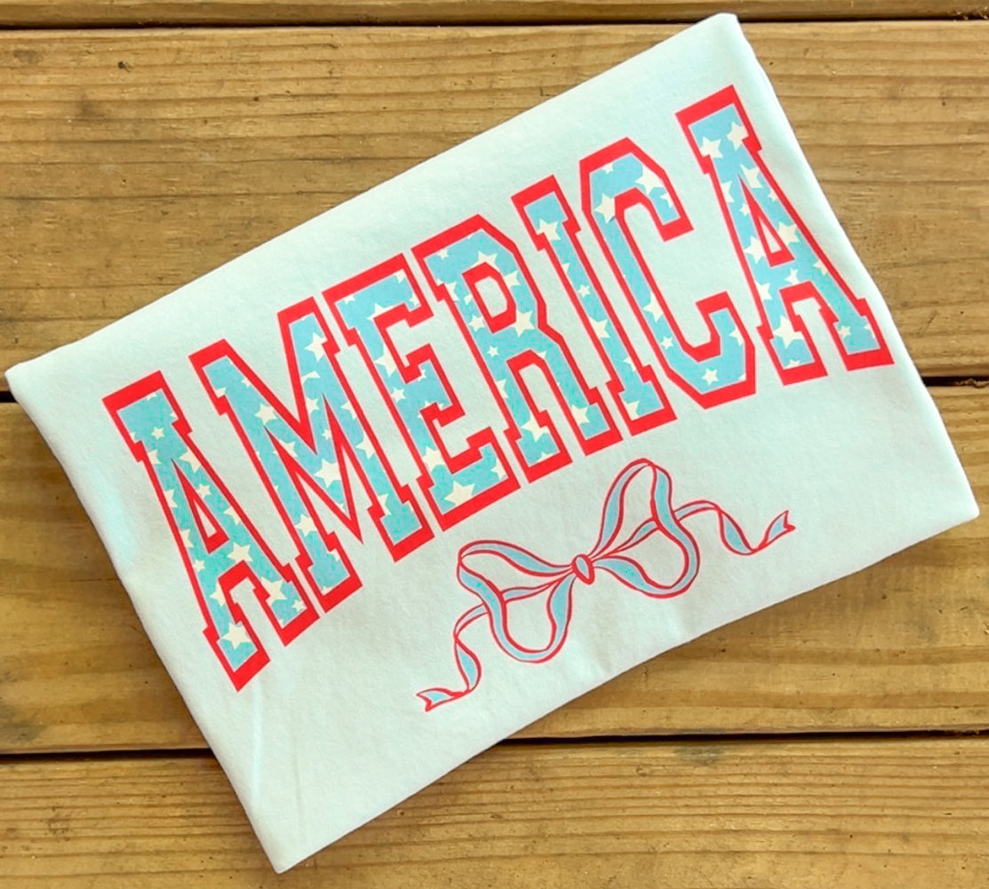 America Varsity Font - Comfort Colors
