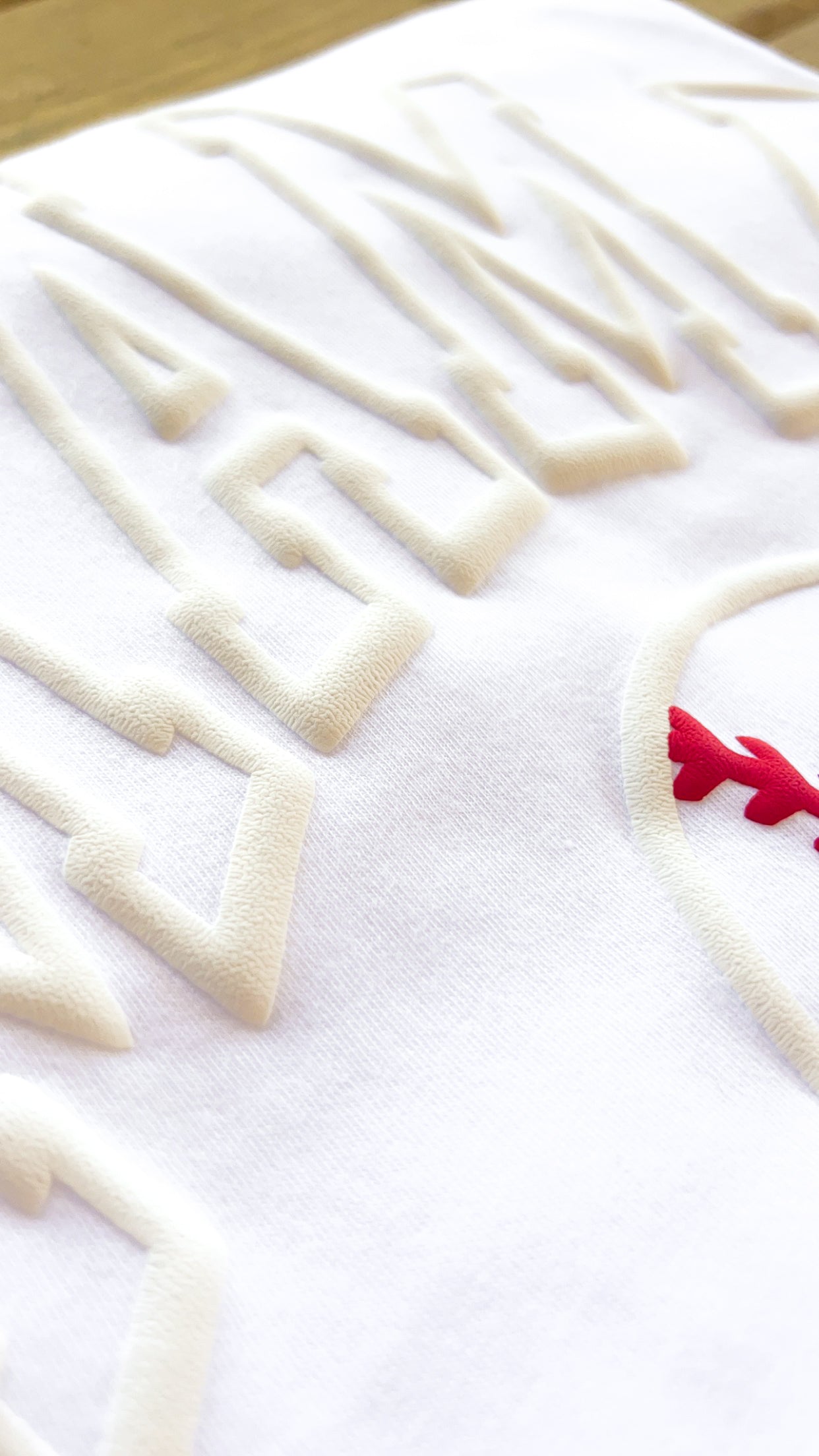 3D Puff Baseball Mom/Mama T-Shirt