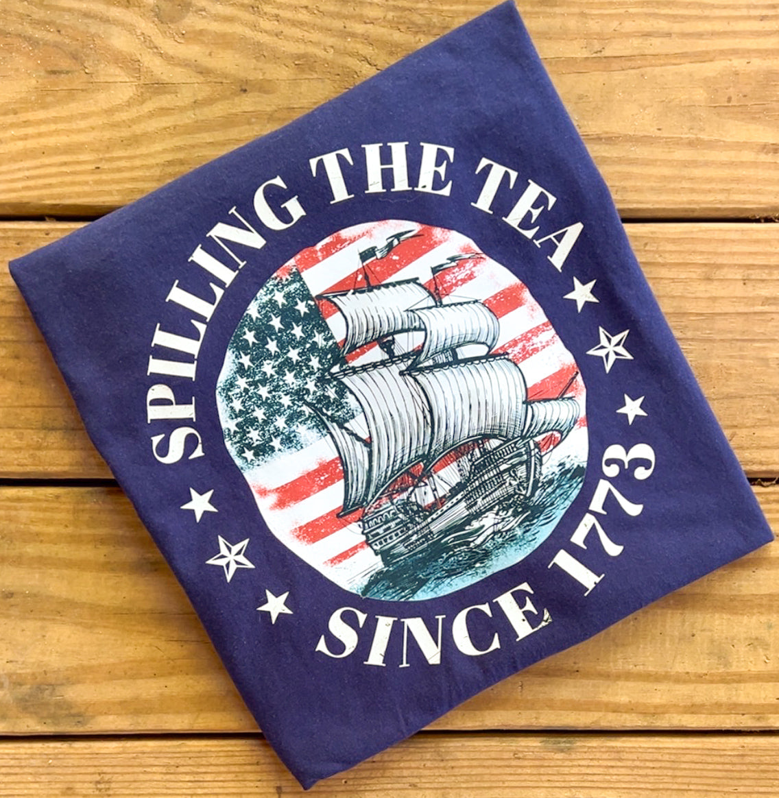 Vintage Spilling the Tea - Comfort Colors