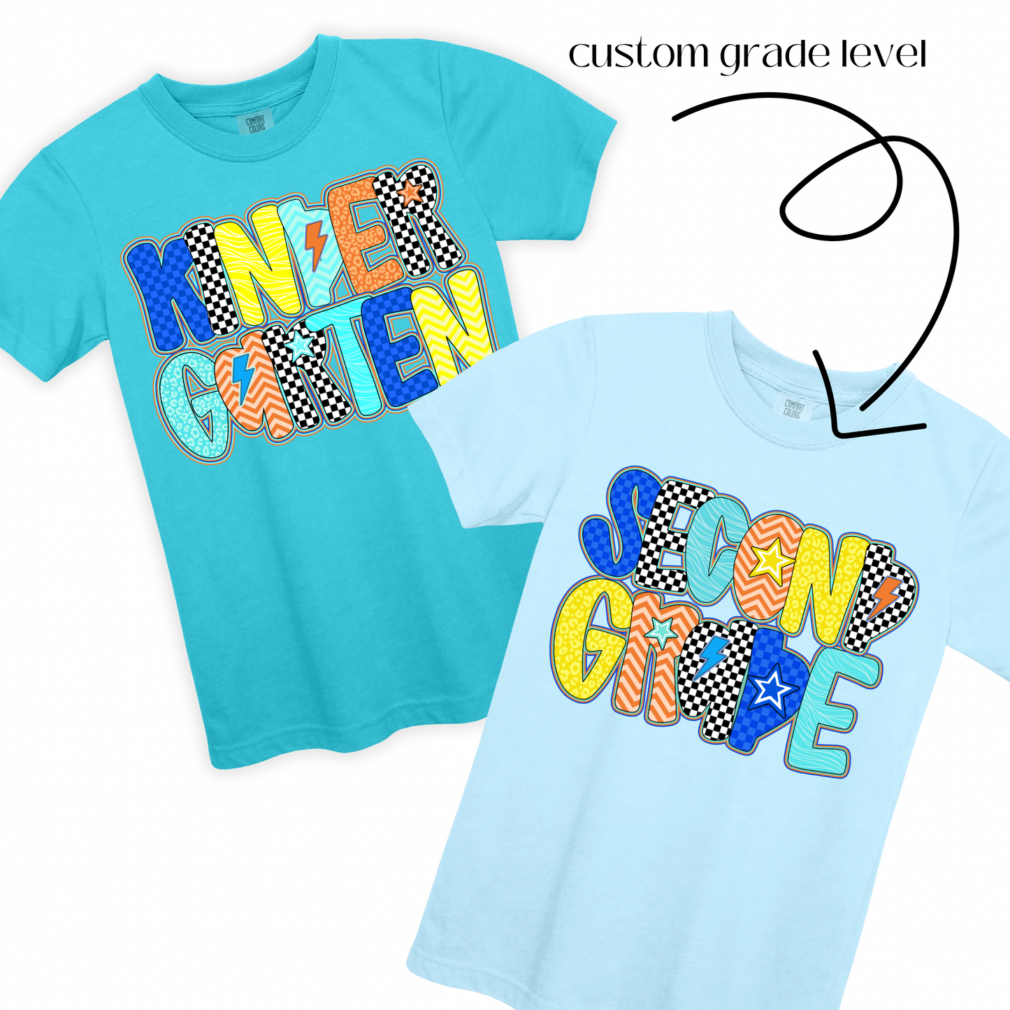 Not Blue About It Grade Levels - Comfort Colors