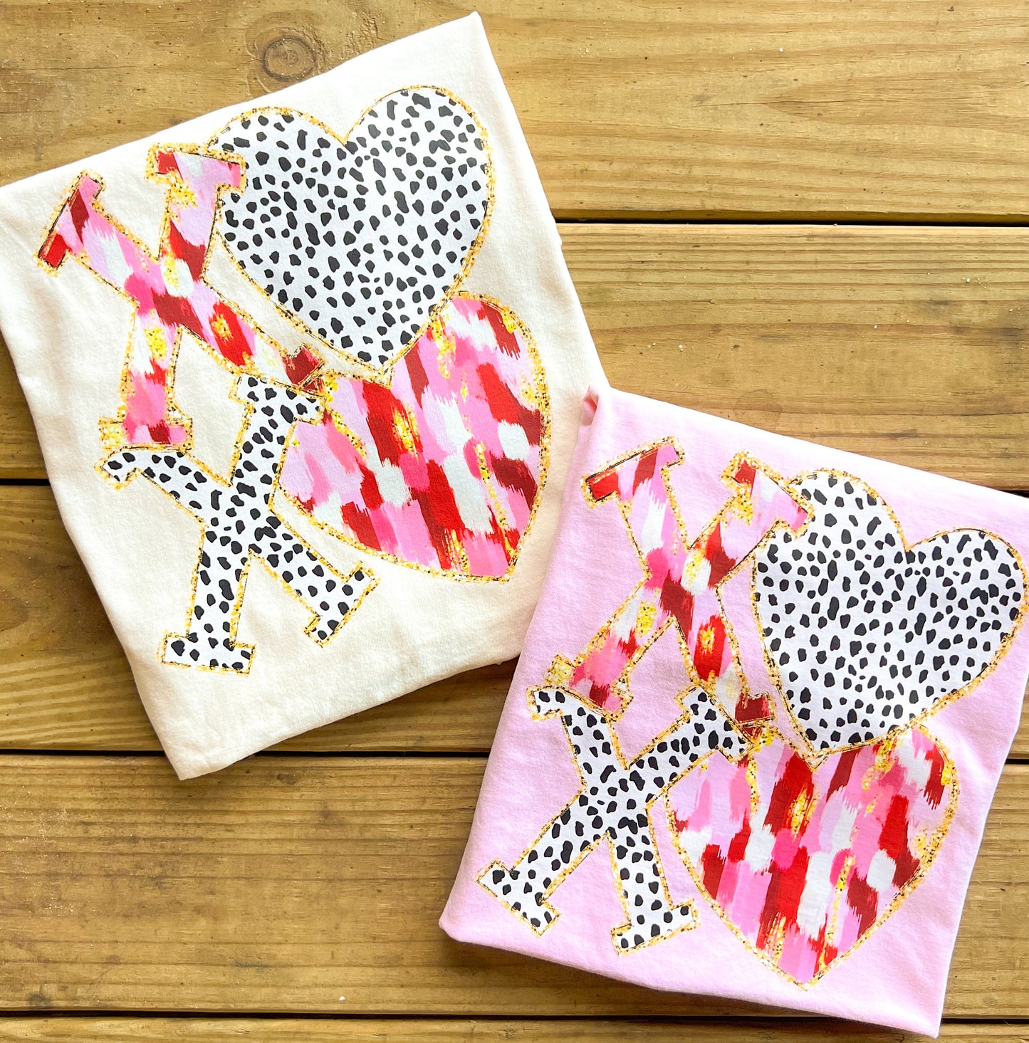 XOXO Brush Strokes Comfort Colors T-Shirt