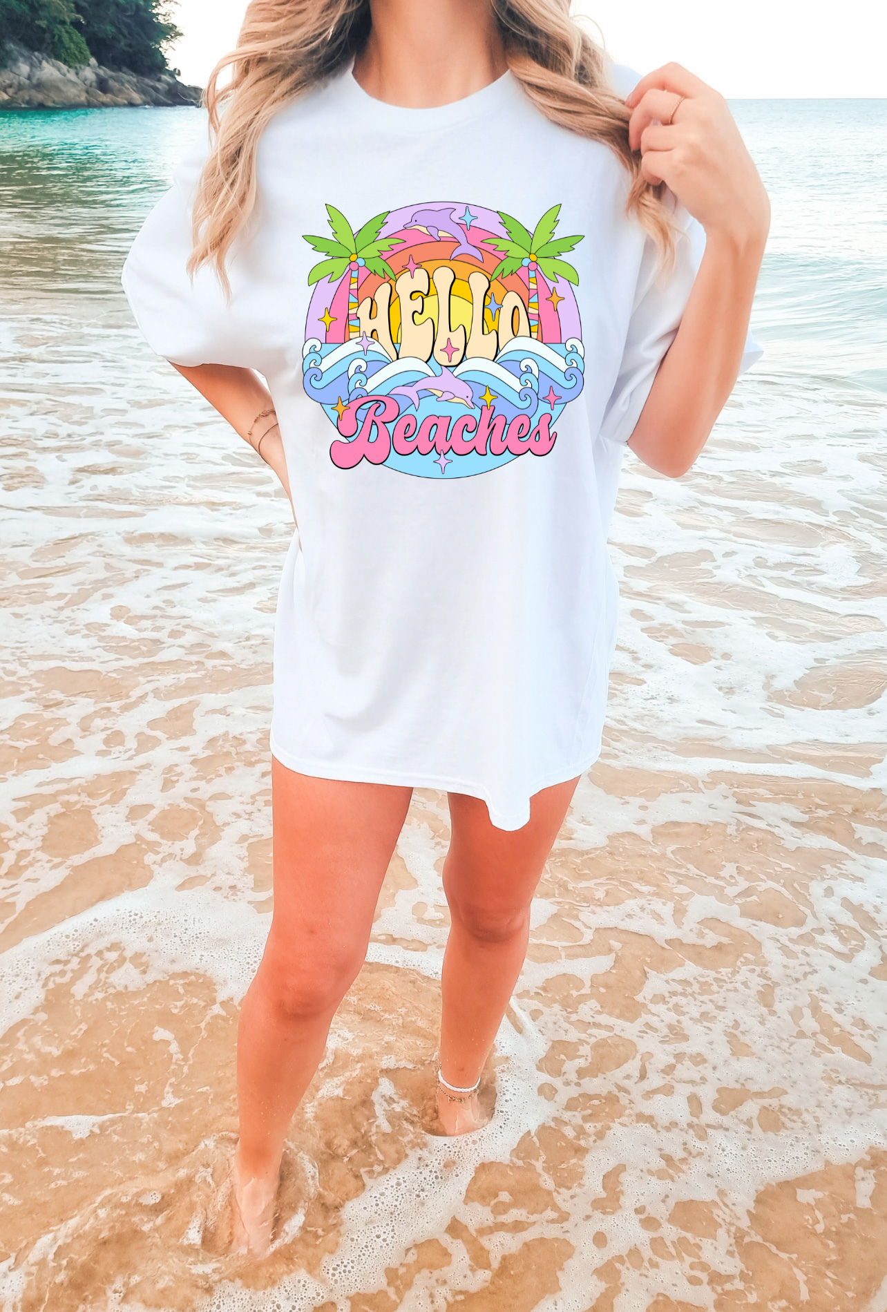 Hello Beaches T-Shirt