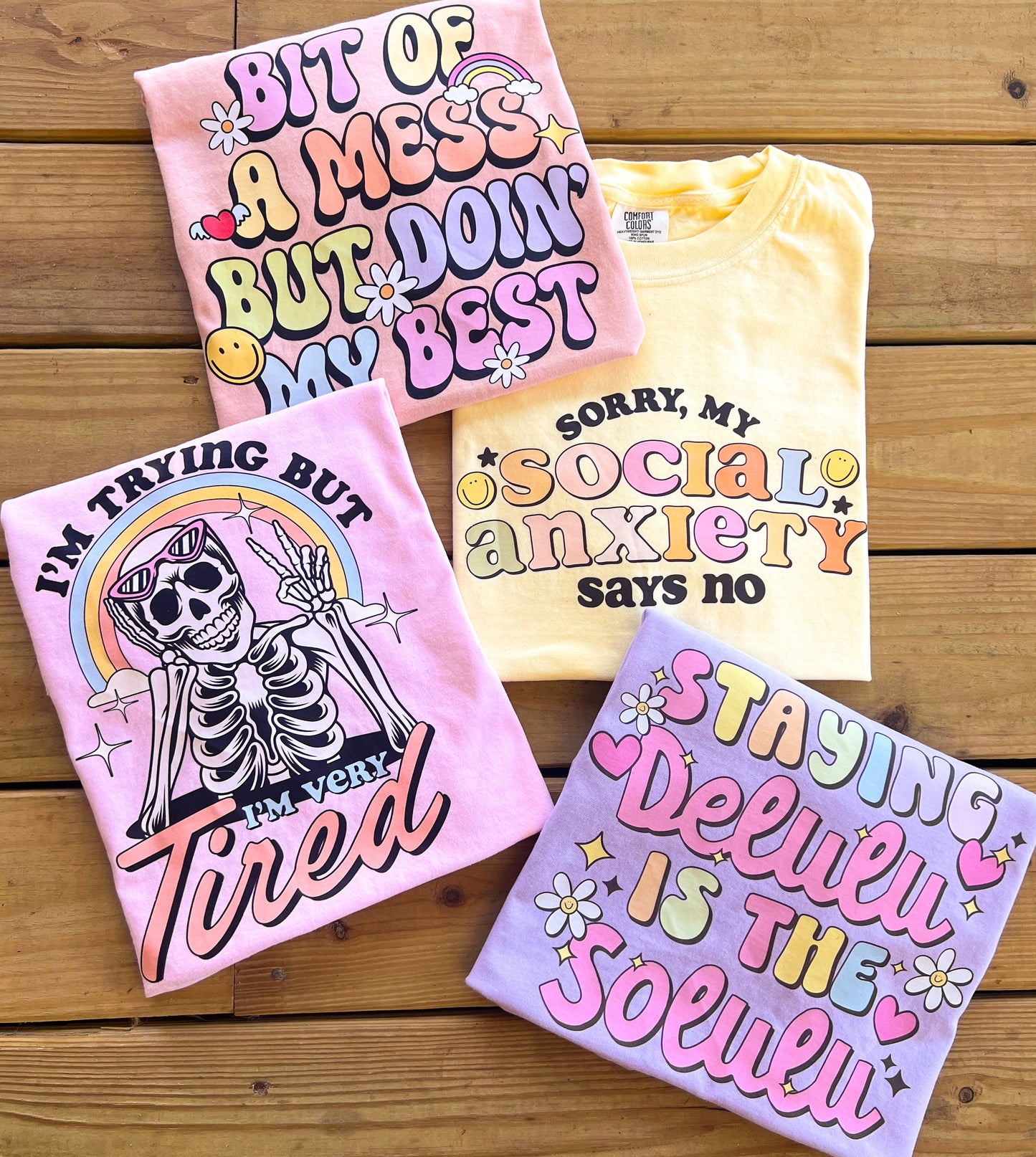 Comfort Colors Mental Health T-Shirts