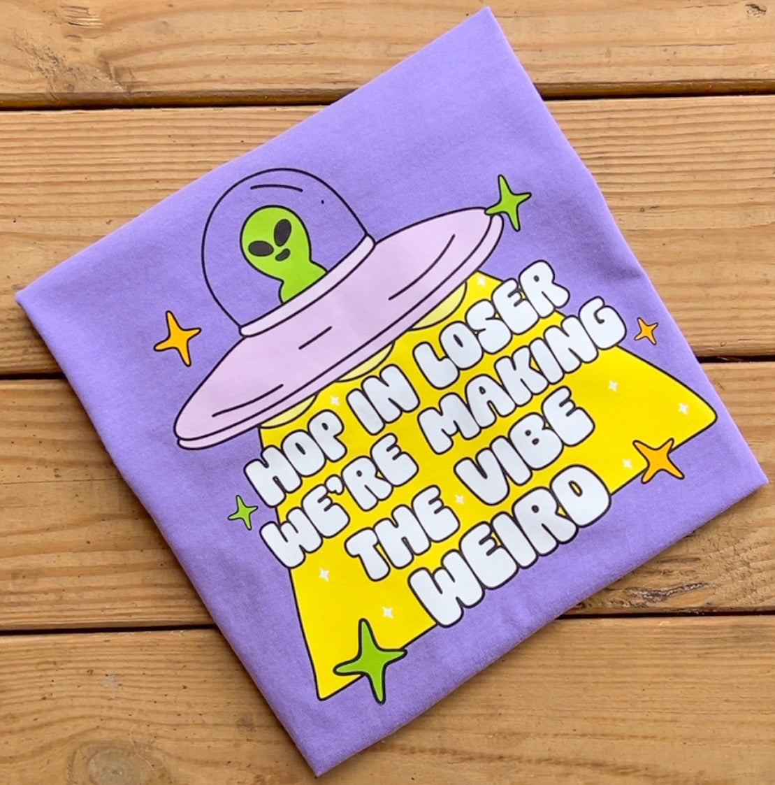 Make the Vibe Weird - Comfort Colors