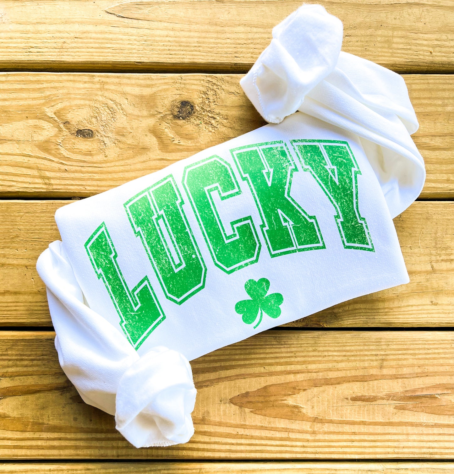 Lucky Varsity Sweatshirt