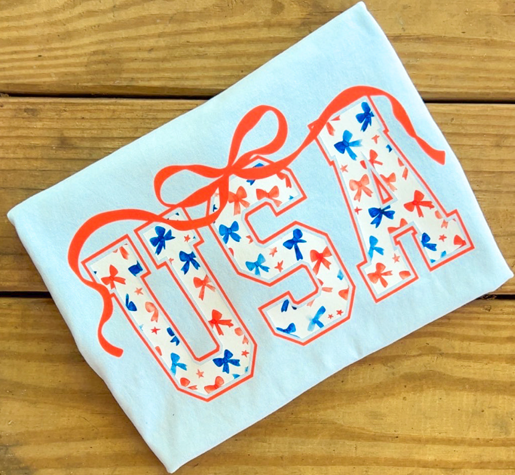 USA Bow - Comfort Colors