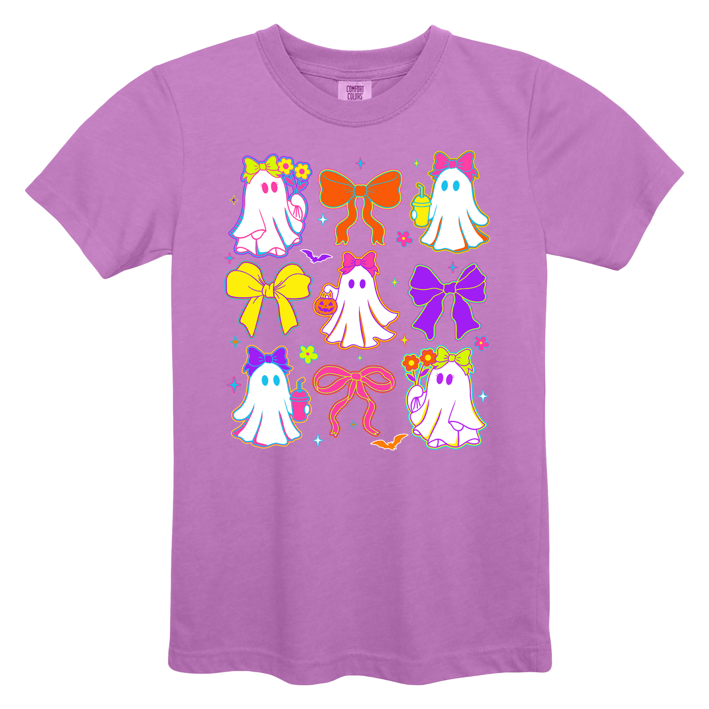 Neon Ghost Collage - Comfort Colors T-Shirt