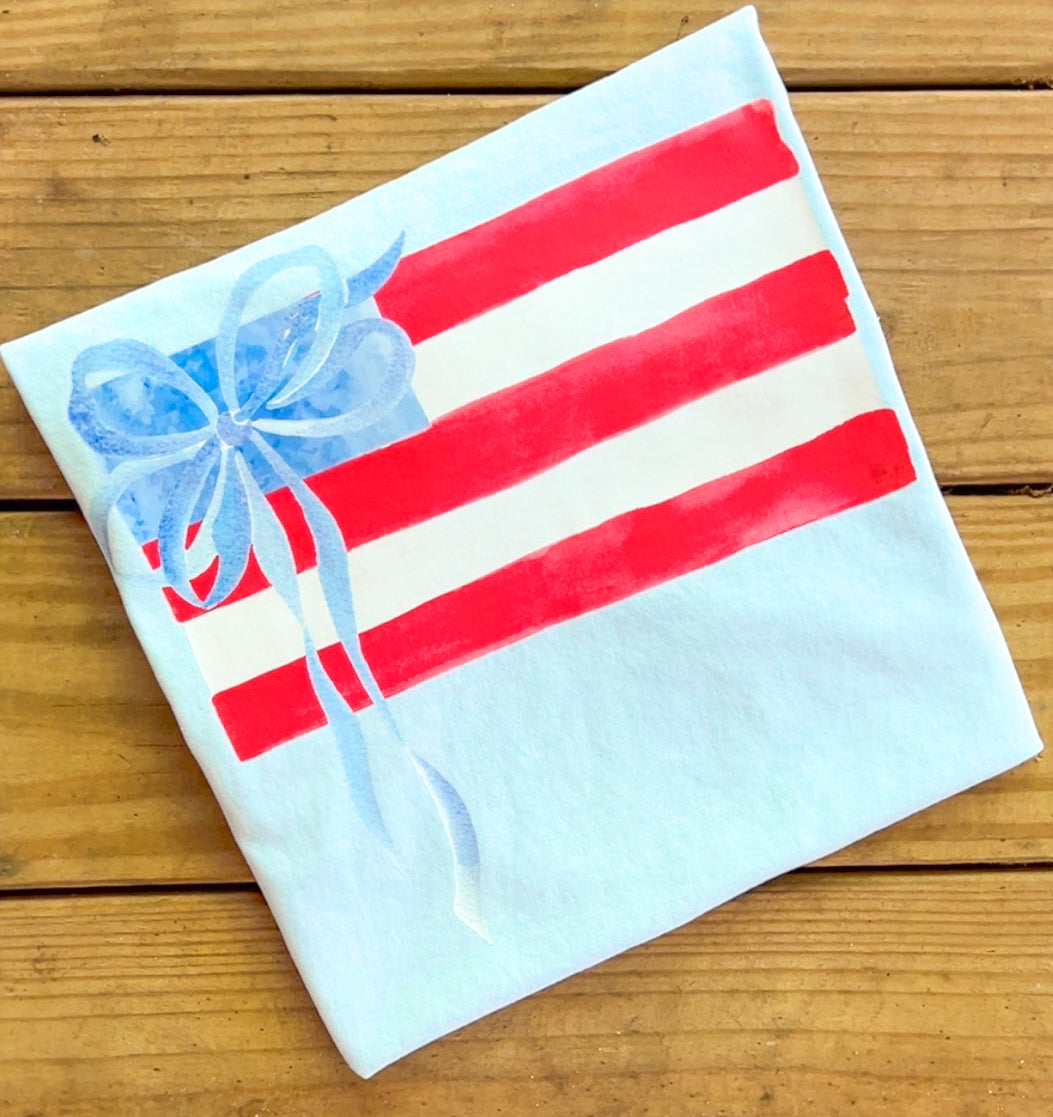 Watercolor Flag - Comfort Colors