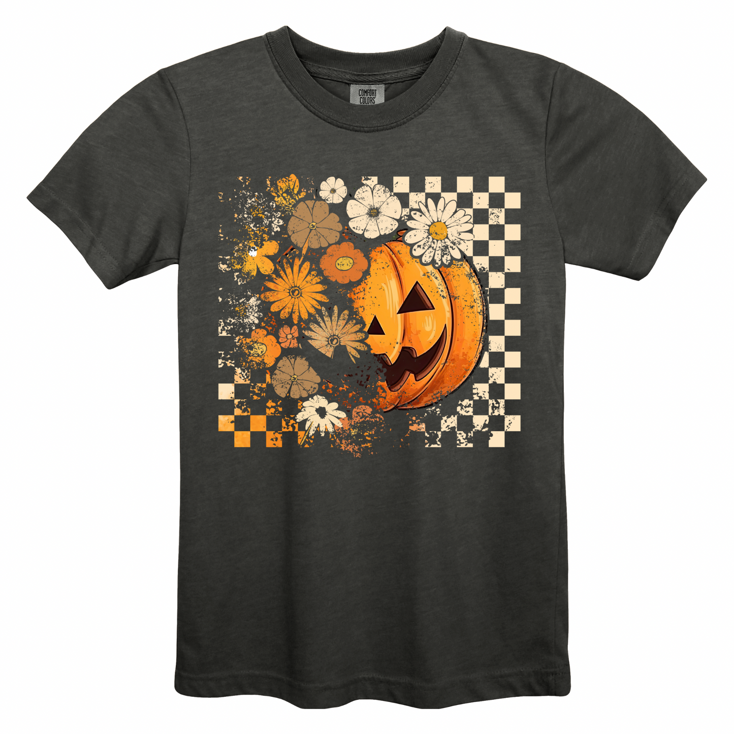 Boho Floral Pumpkin - Comfort Colors