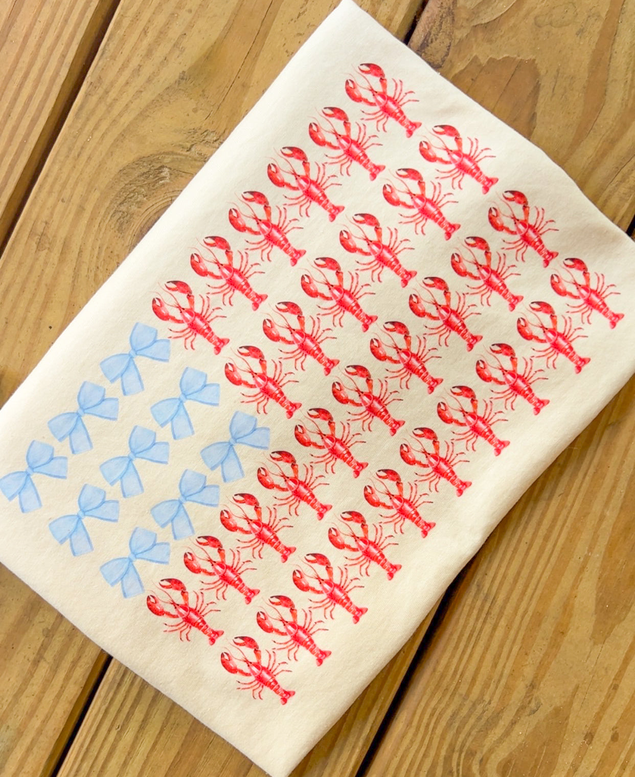US of Cray Crawfish Flag - Comfort Colors