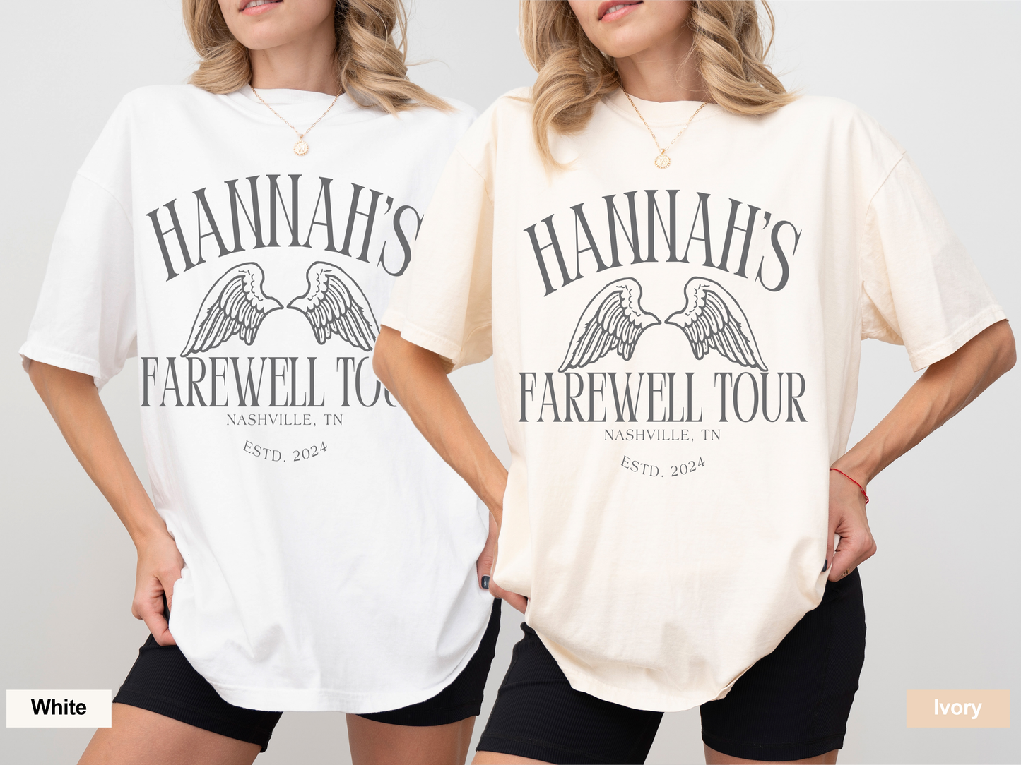Custom Farewell Tour Bachelorette T-Shirts