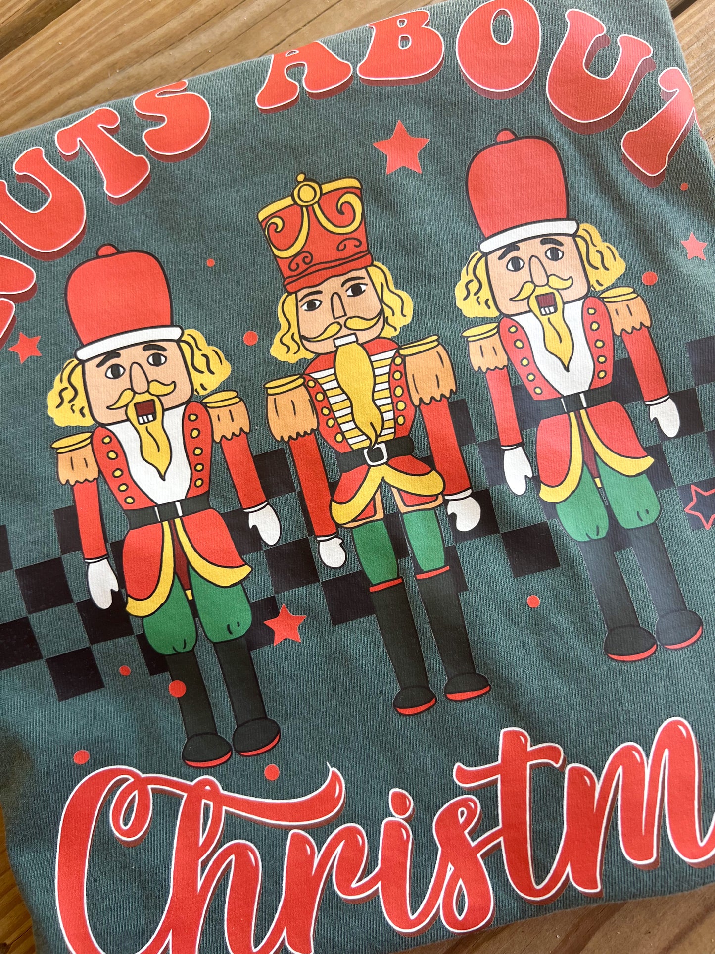 Comfort Colors Nuts About Christmas T-Shirt