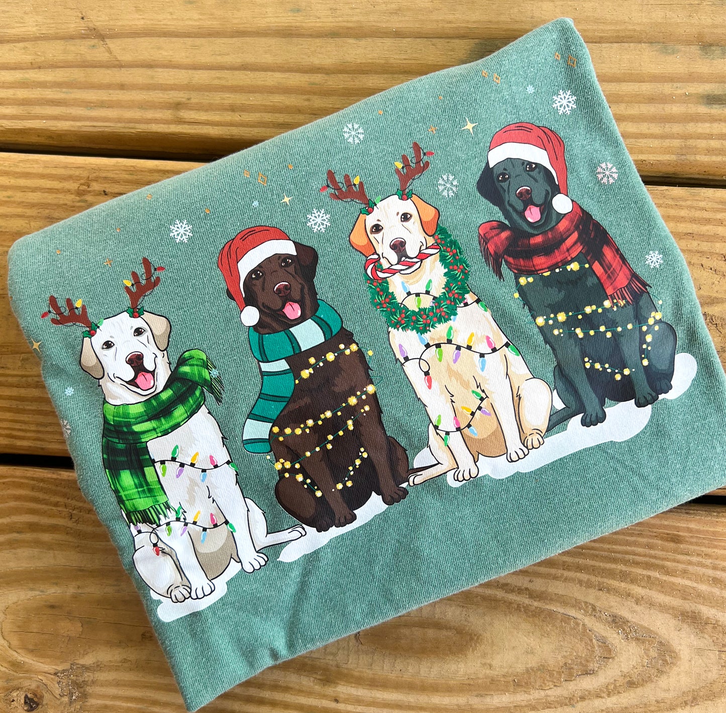 Christmas Labs - Comfort Colors