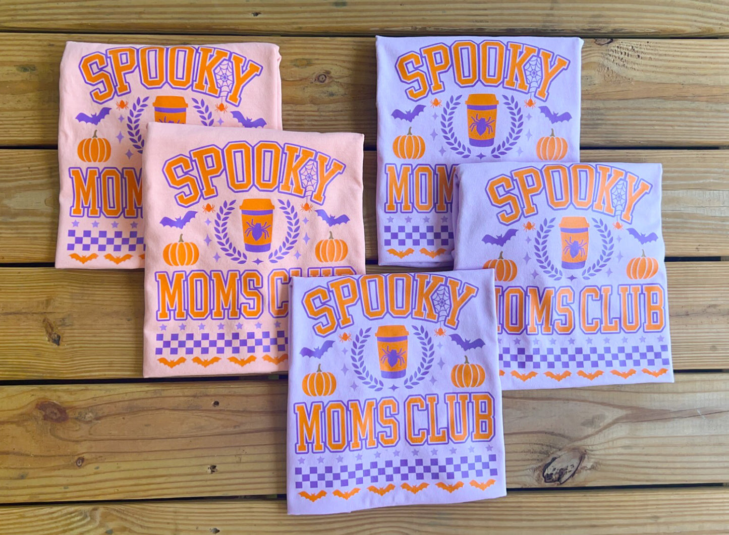 Comfort Colors Spooky Mom’s Club T-Shirt