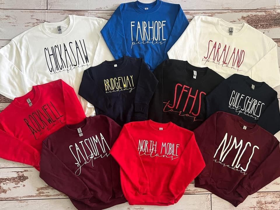 Custom Back to School Sweatshirts