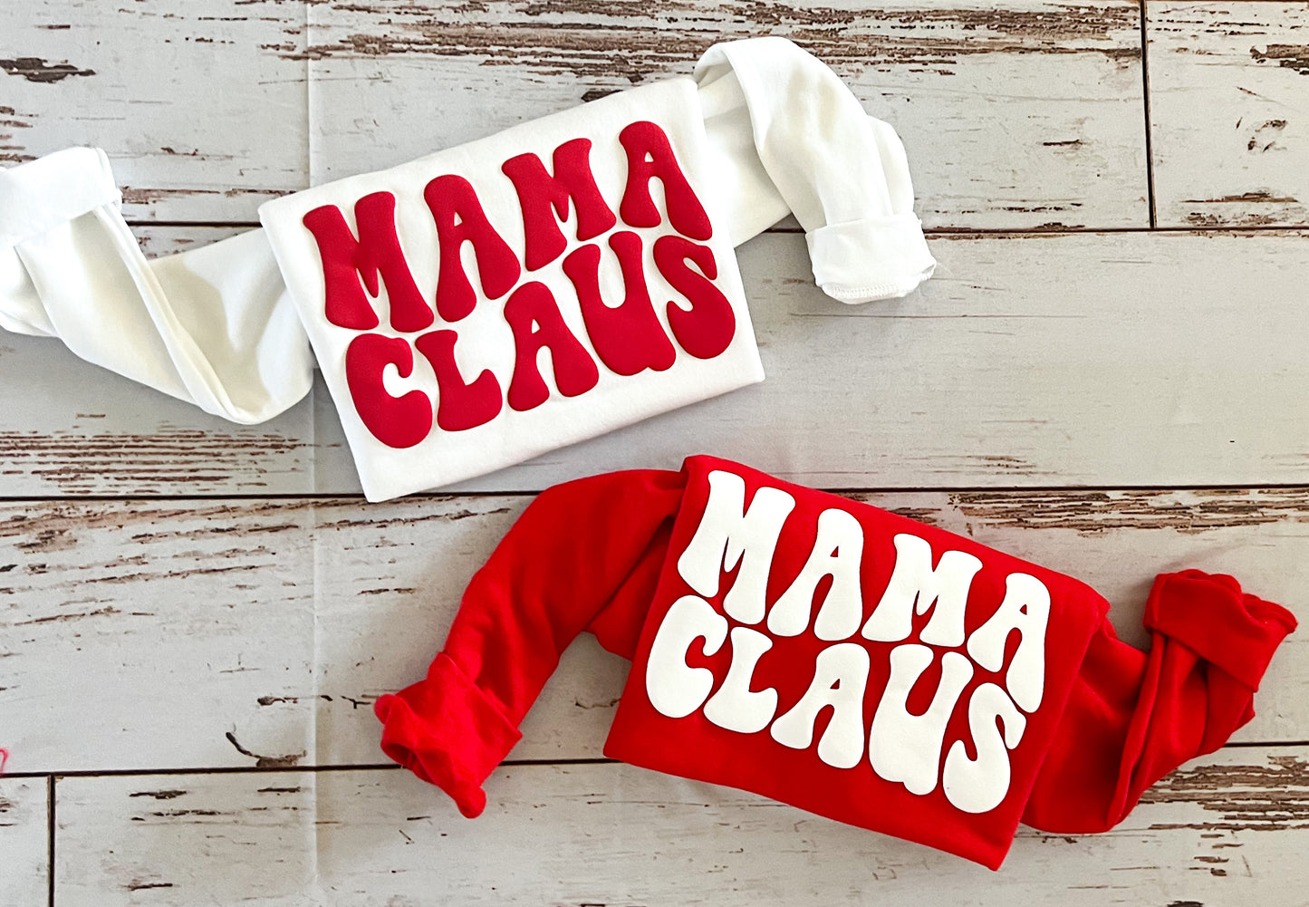 Mama Claus Puff Sweatshirt