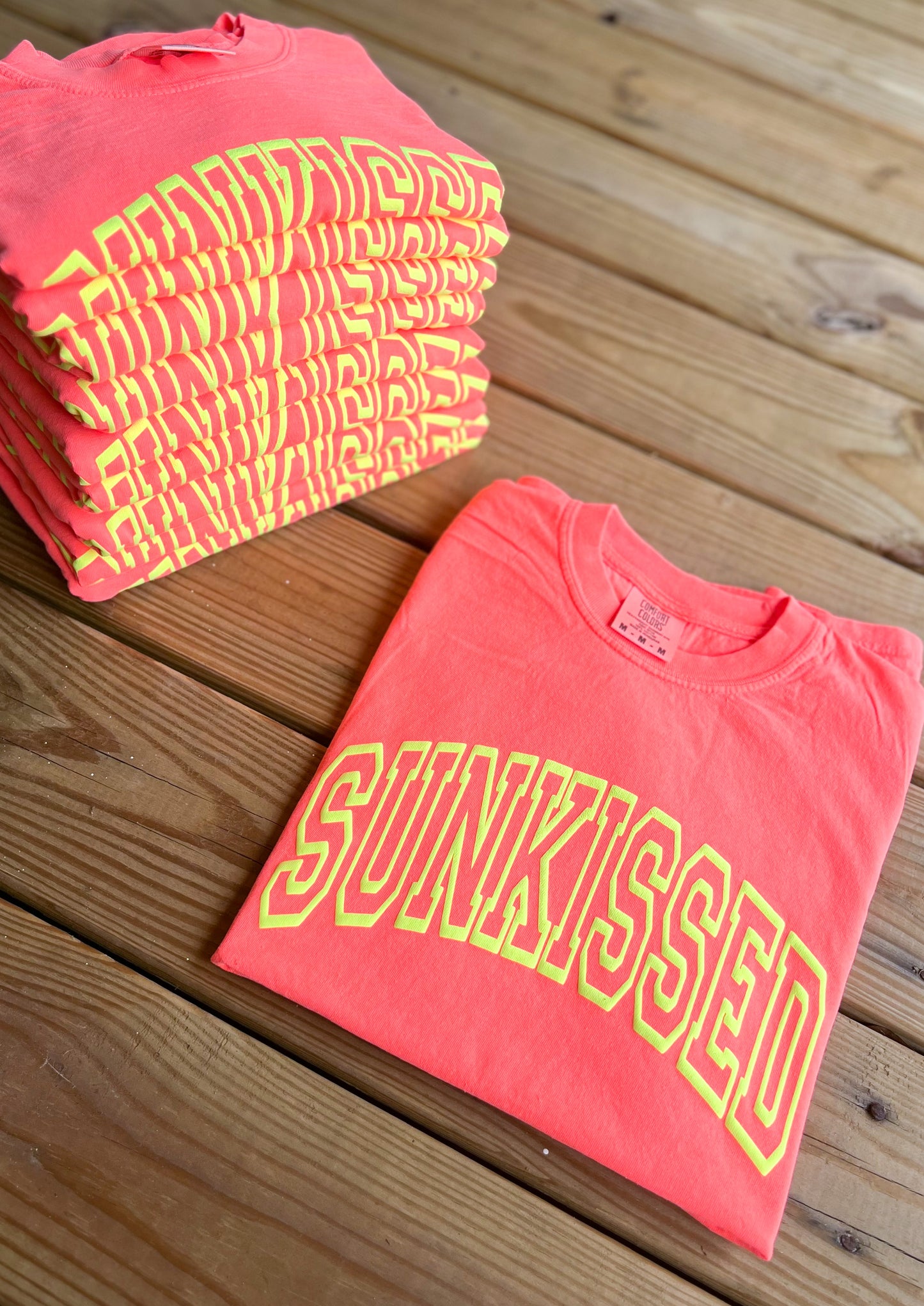 Comfort Colors 3D Puff Sunkissed T-Shirt