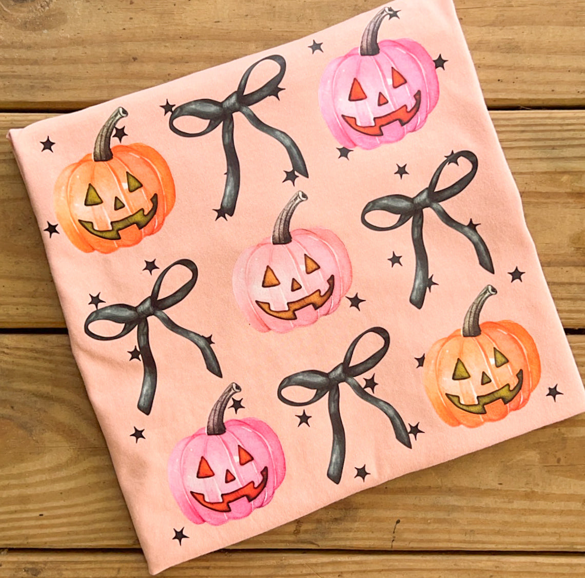 Preppy Jack O Lantern Collage - Comfort Colors