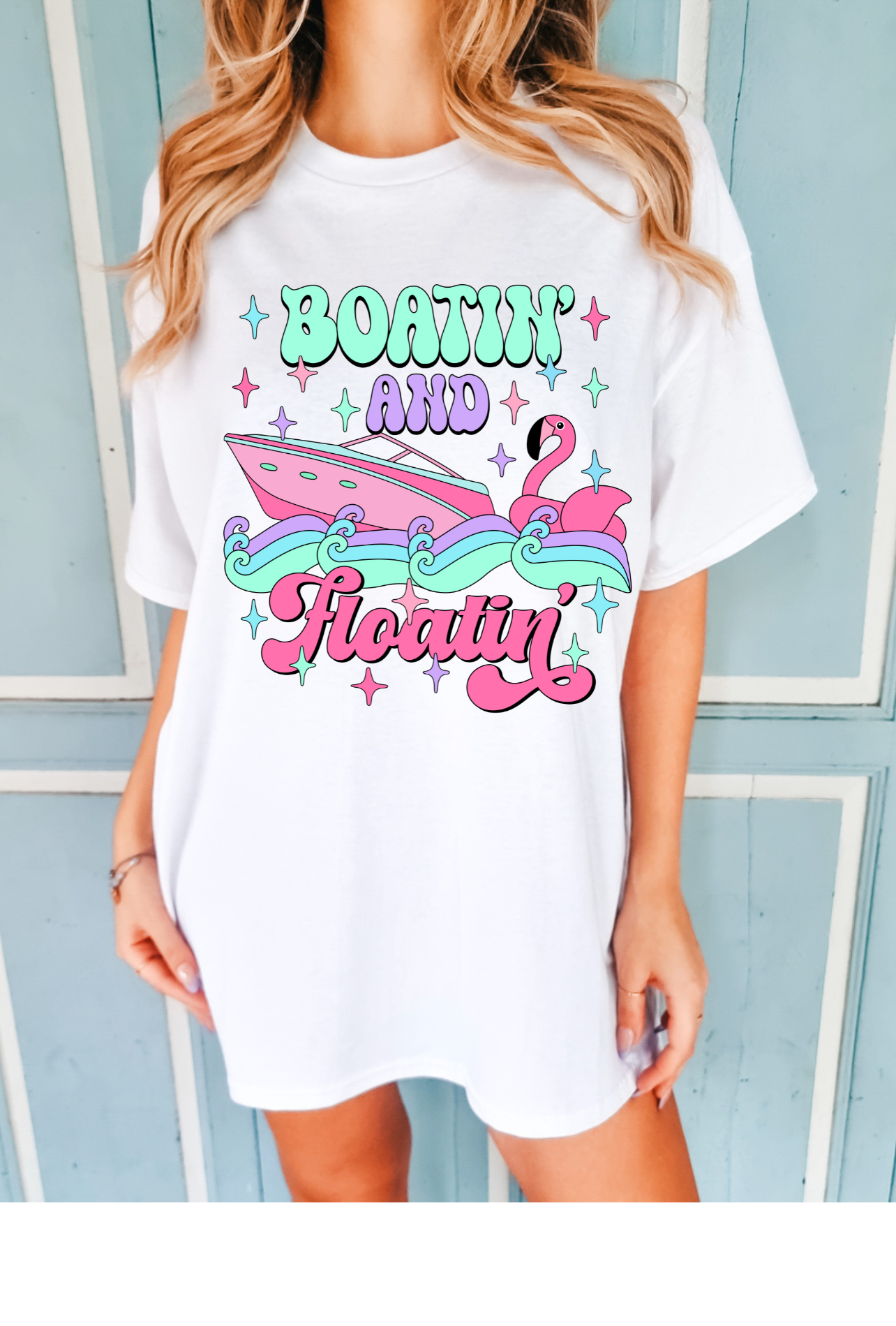 Boatin’ and Floatin’ T-Shirt – Cotton Press Co.