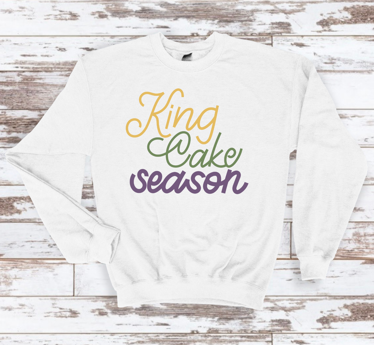 King Cake Season Sweatshirt