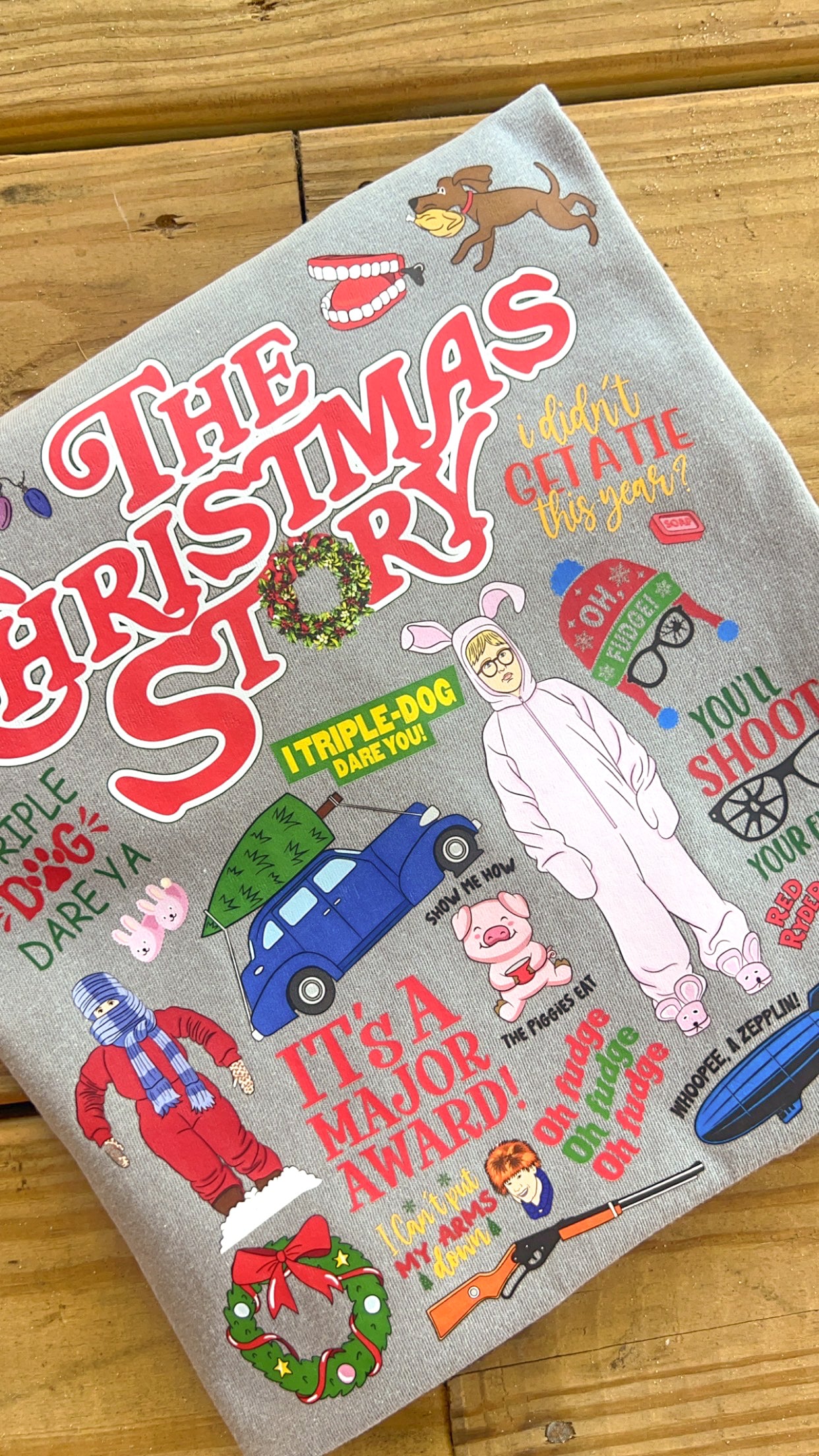 Christmas Story Collage - Comfort Colors