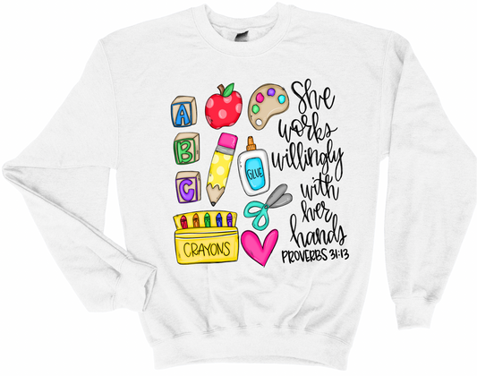 Proverbs 31:13 Daycare/Preschool Teacher