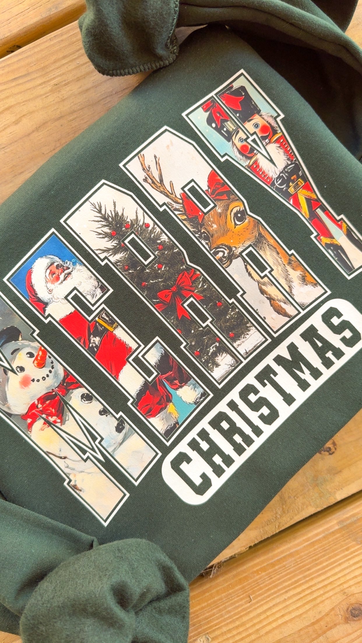 Merry Nostalgic Christmas Sweatshirt