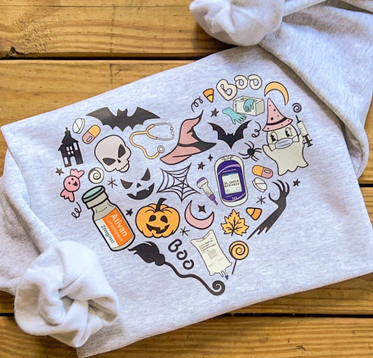 Halloween Medical Doodles - Sweatshirt