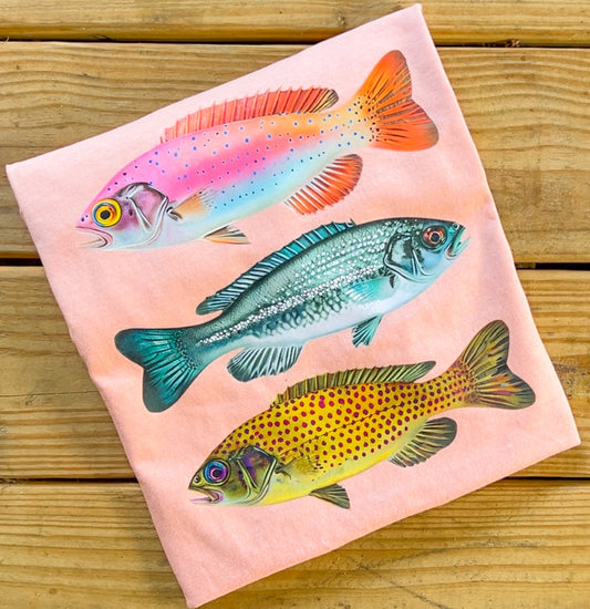 Fish Trio - Comfort Colors