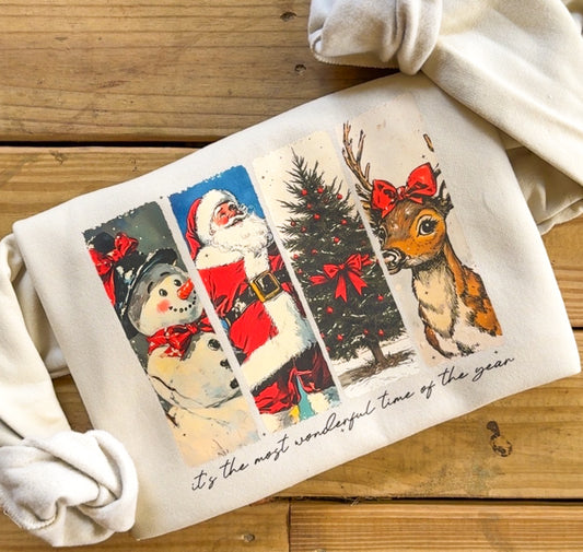 It’s The Most Wonderful Time Nostalgic Sweatshirt