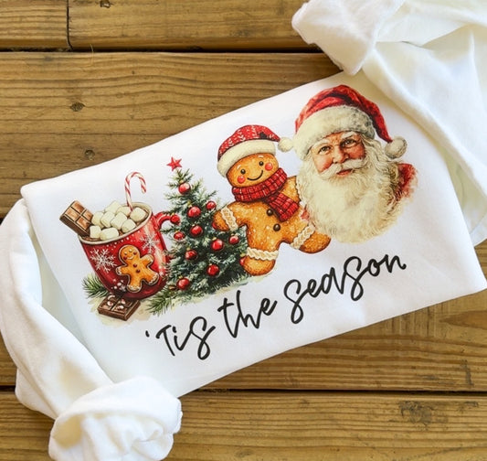 Nostalgic Tis The Season Sweatshirt