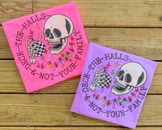 Deck the Halls - Comfort Colors Tshirt