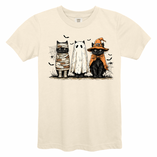 Sketched Cat Trio - Comfort Colors