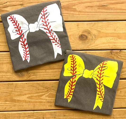 Sporty Bows - Comfort Colors T-Shirts
