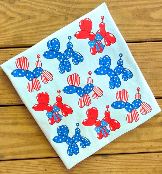 Balloon Dog Collage - Comfort Colors