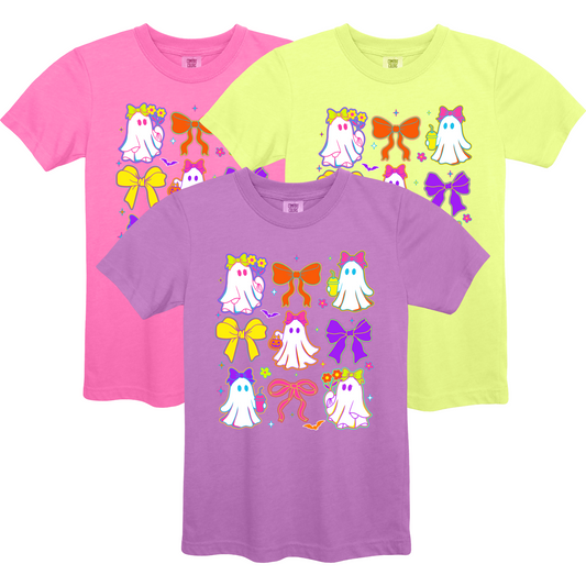Neon Ghost Collage - Comfort Colors T-Shirt