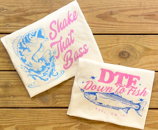 Cheeky Fishing Shirts - Comfort Colors