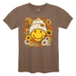 Boho Fall Floral Smiley - Comfort Colors